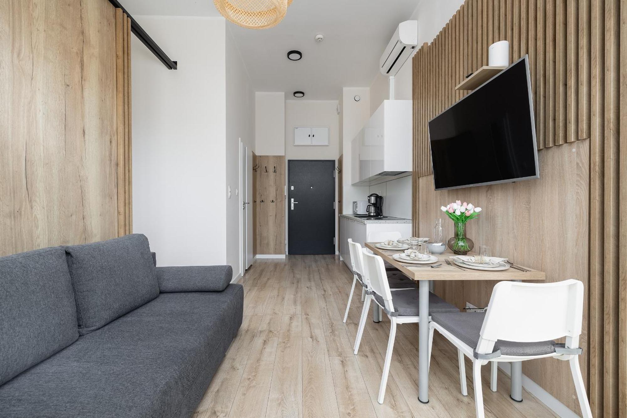 Modern Studio With Terrace And Parking In Swinoujscie By Noclegi Renters Eksteriør billede
